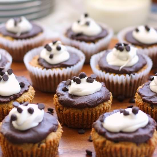 Chocolate Chip Cookie Cupcakes
