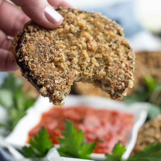 Crispy Eggplant Rounds