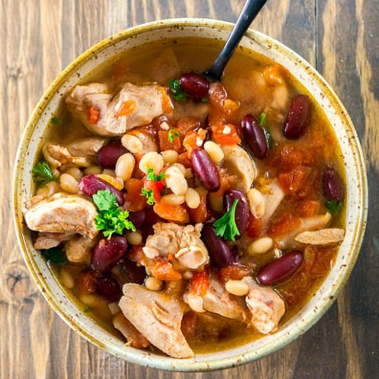Slow Cooker Spicy Chicken Stew