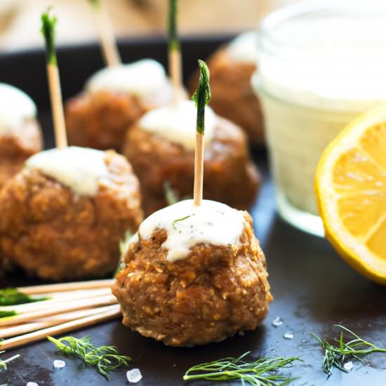 Mediterranean Turkey Meatballs
