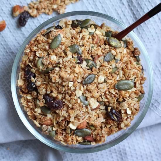 Family Size Basic Vegan Granola