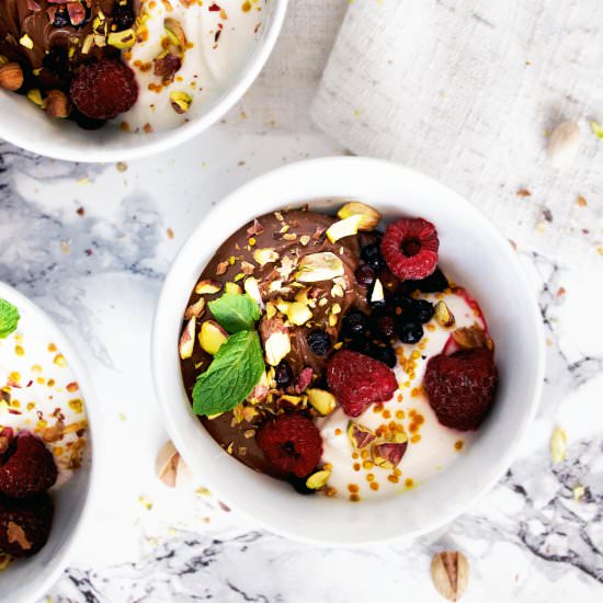 Dark Chocolate Pudding