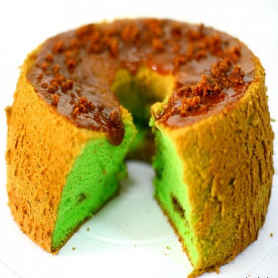 Pandan Chiffon Cake