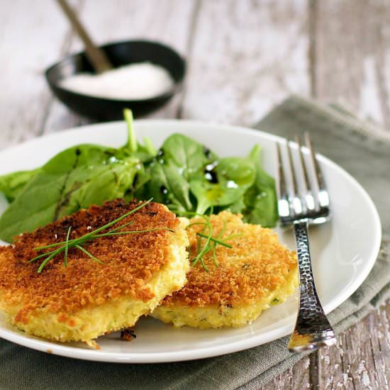 Crispy Fish Cakes for Two