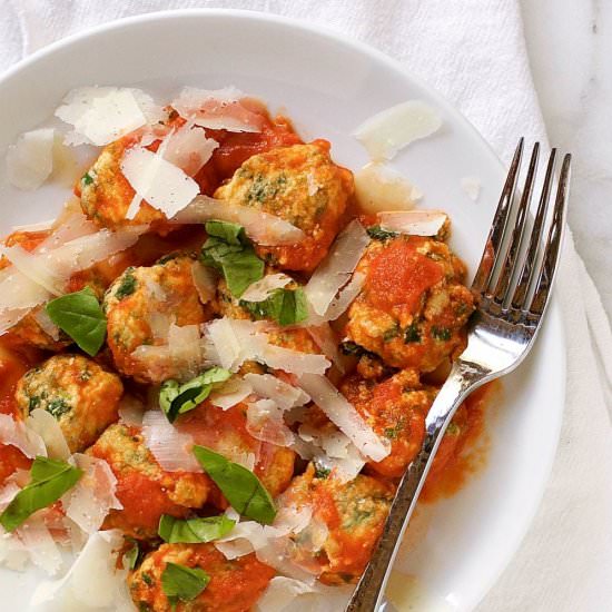 Swiss Chard And Spinach Gnudi