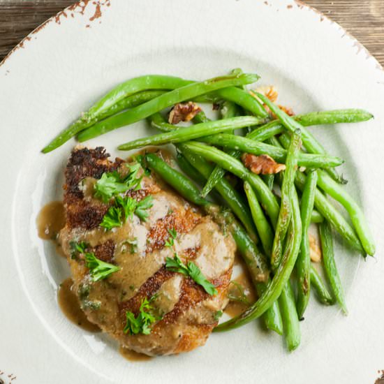 Pounded Pork Chops