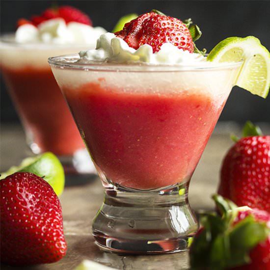 Strawberry Lime Daiquiri