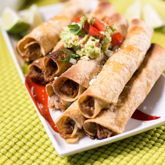 Sweet Pork Taquitos