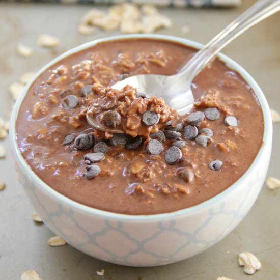 Brownie Batter Overnight Oats