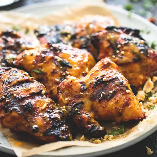 Grilled Thai Mango Chicken