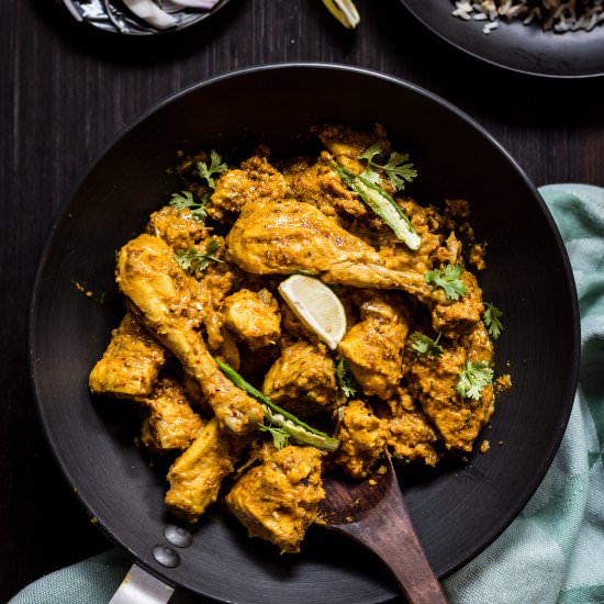Zero-Oil Indian Chicken Curry