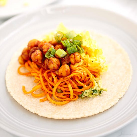 BBQ Chickpea Sweet Potato