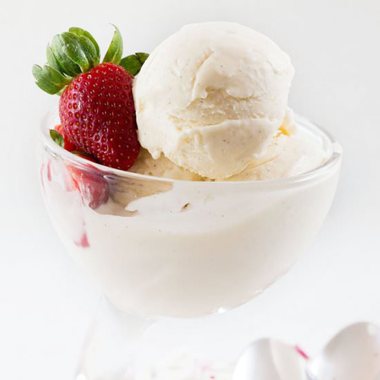 No Churn Vanilla Ice Cream