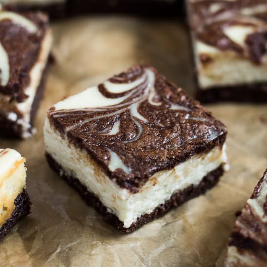 Cheesecake Brownies