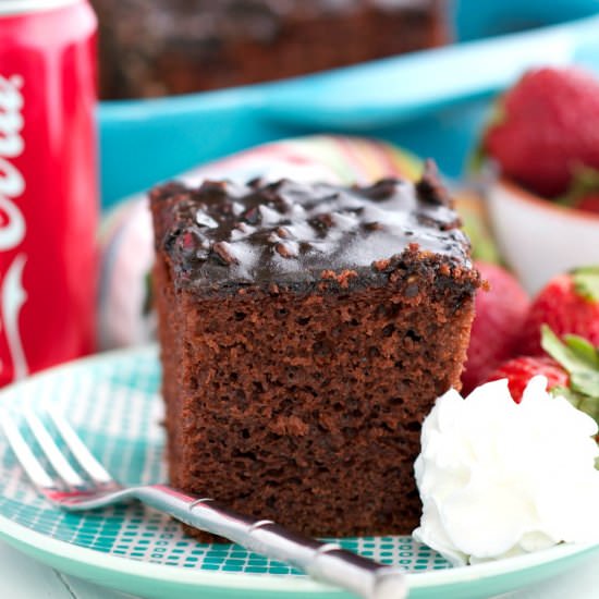 Shortcut Coca Cola Cake