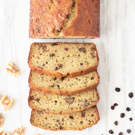 Olive Oil Zucchini Bread
