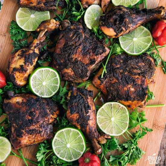 Slow-Cooked Jerk-Style Chicken