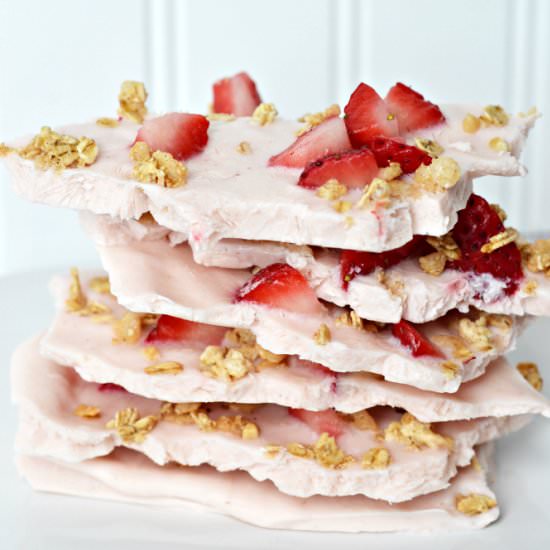 Frozen Yogurt Bark