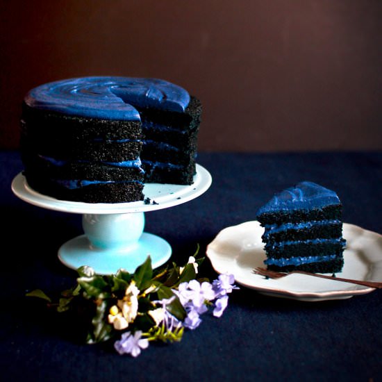 The Blue Velvet Cake