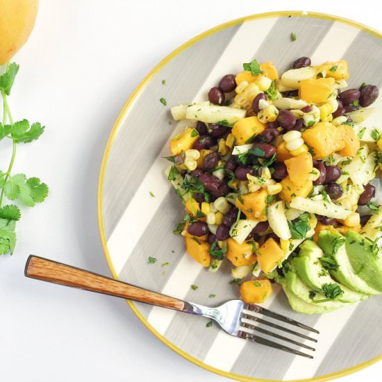Mango, Corn and Black Bean Salad