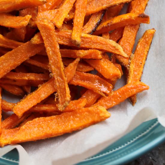 Crispy Baked Sweet Potato Fries