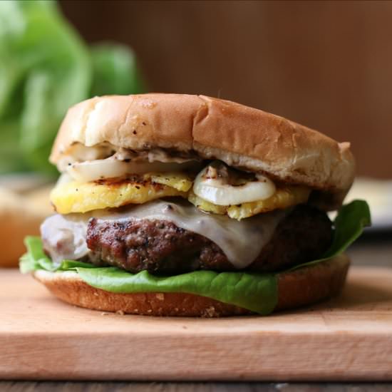 Grilled Hawaiian Burgers