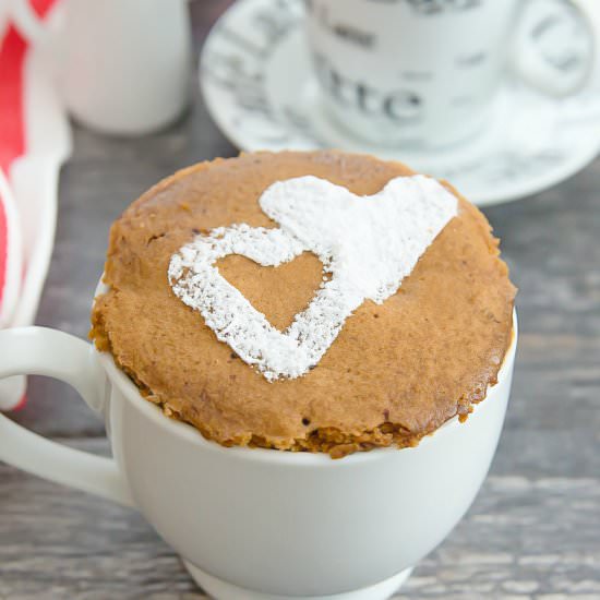 Caffe Latte Mug Cake