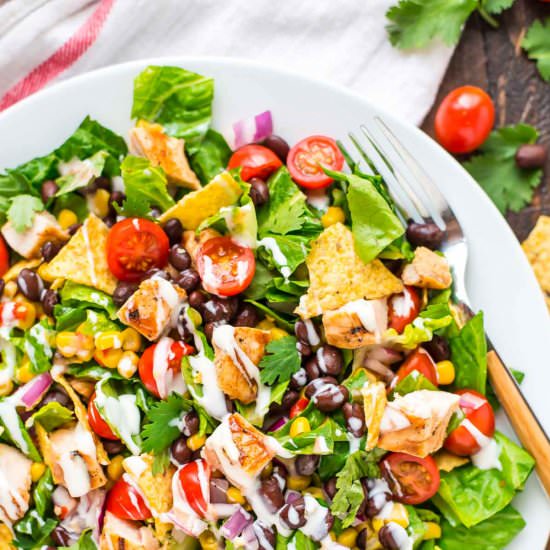 BBQ Chicken Salad