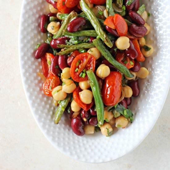 three bean salad