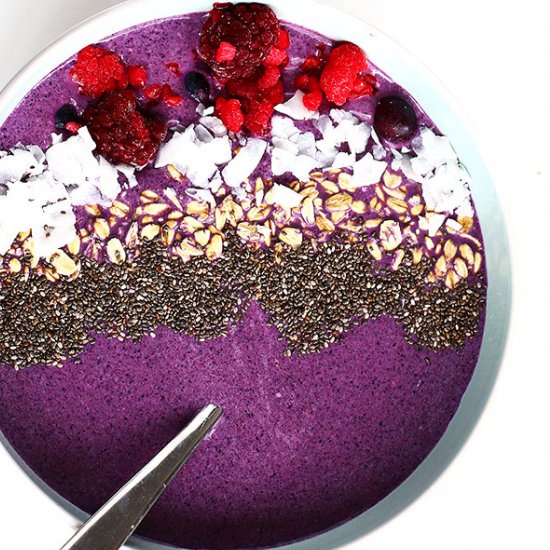 Coconut Berry Smoothie Bowl