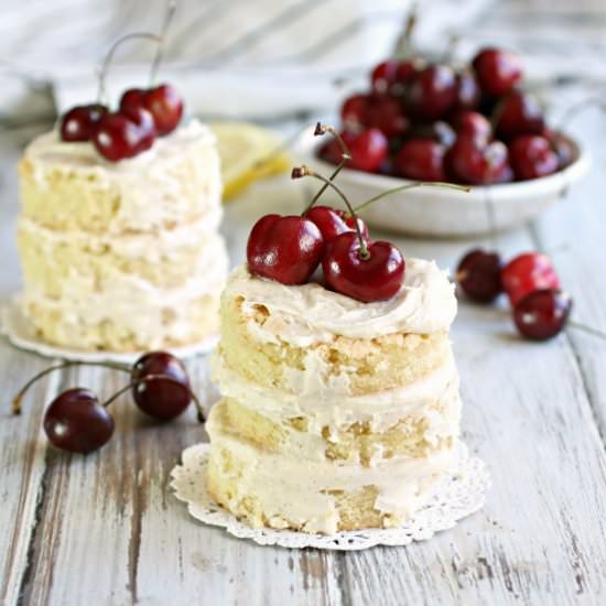 Naked Lemon Cakes