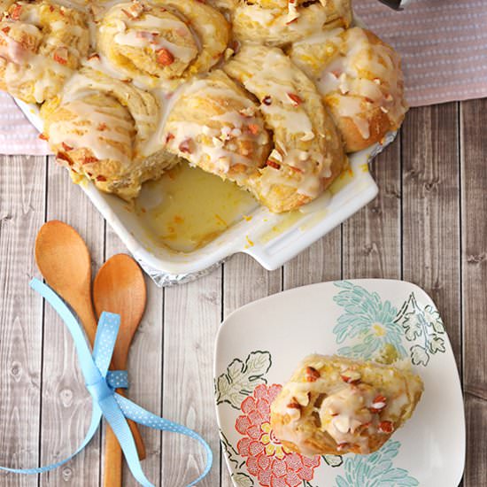 Orange Olive Oil Rolls