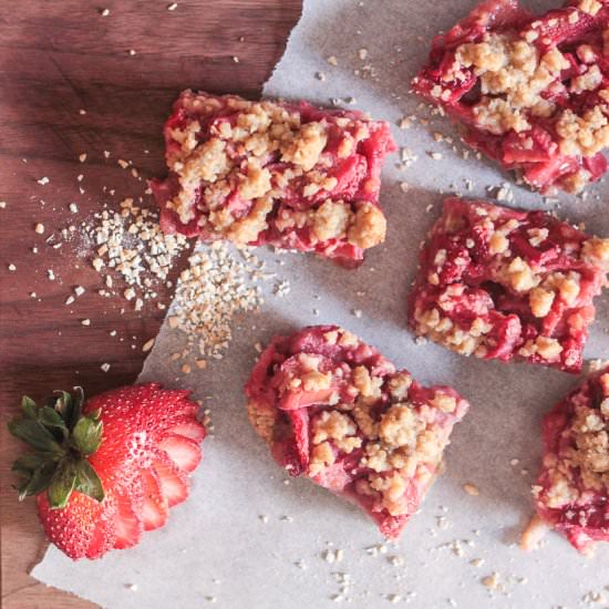 Strawberry Rhubarb Bars