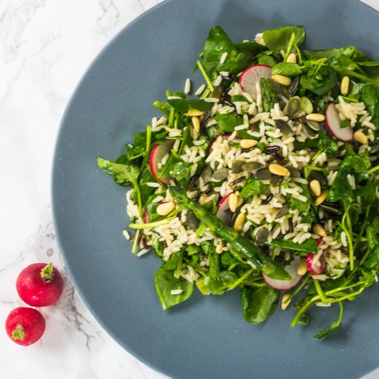 Wild Rice & Watercress Salad