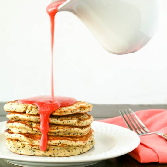 Lemon Poppyseed Pancakes