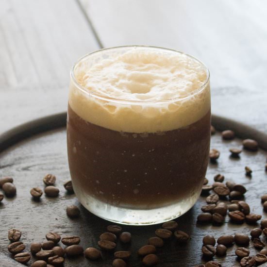 Espresso Bourbon Fizz