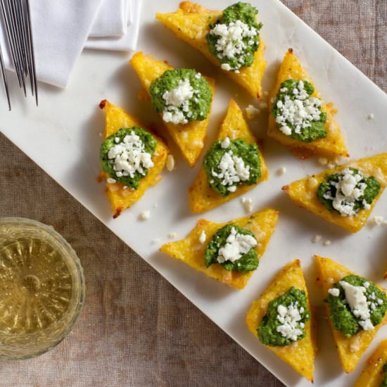 Crispy Polenta Bites
