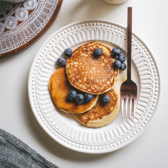 Gluten Free Banana Pancakes