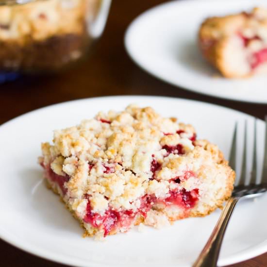 Strawberry Crumb Bars