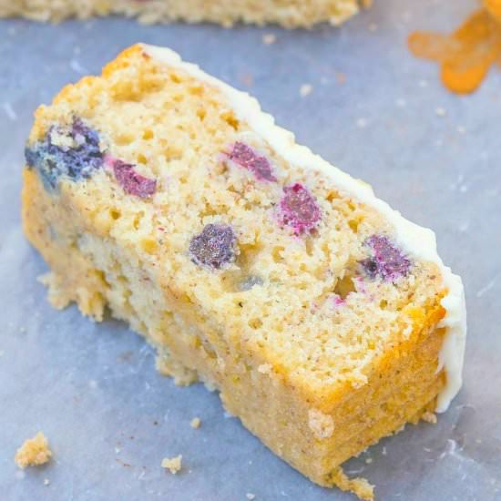 Lemon Blueberry Breakfast Cake