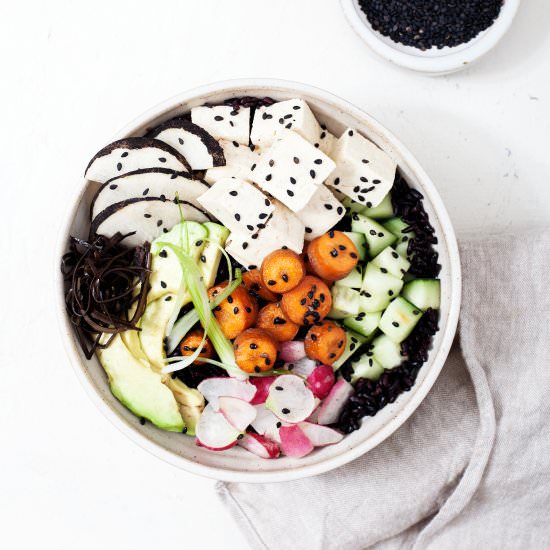 Tofu Poke Bowl