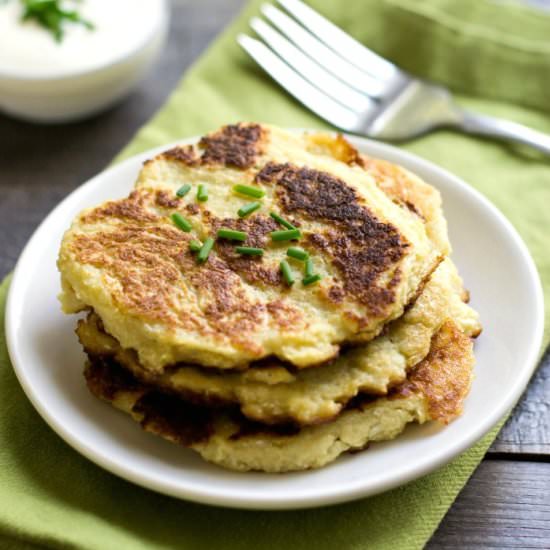 Cauliflower Pancakes