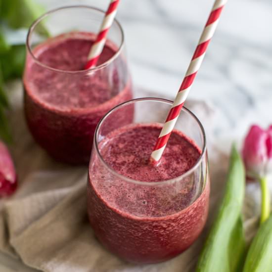 Red Velvet Green Smoothie