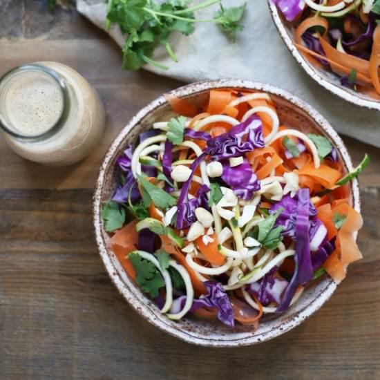 Raw Vegetable Pad Thai