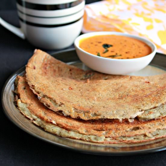 Green Gram Dosa/Crepe