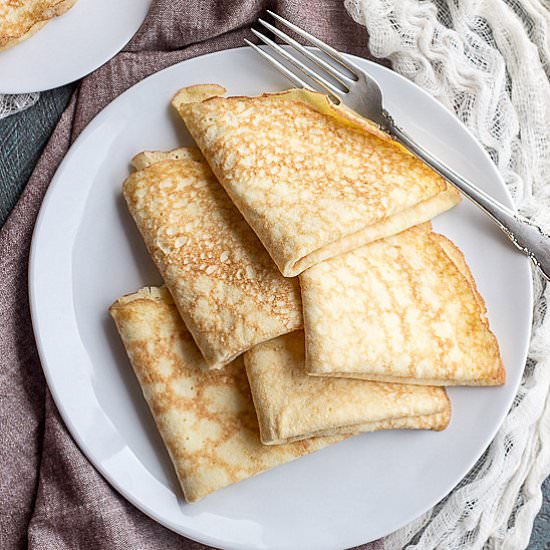 No-Fail Low Carb Savory Crepes