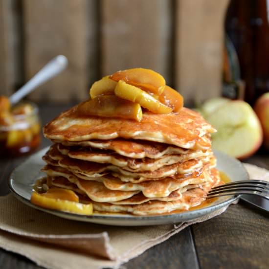 Apple Cider Pancakes