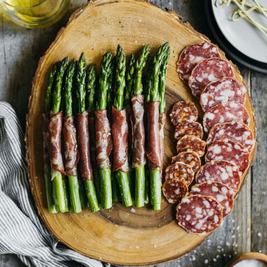 Coppa Wrapped Asparagus