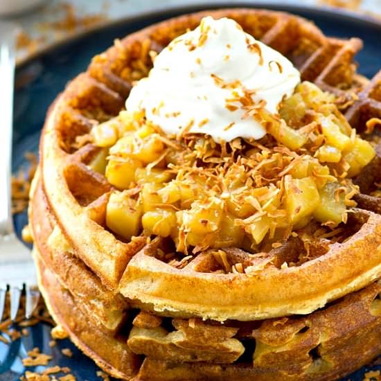 Overnight Yeast Waffles