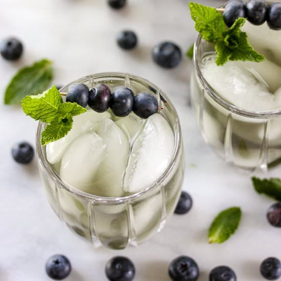 Blueberry Mint Ice Tea